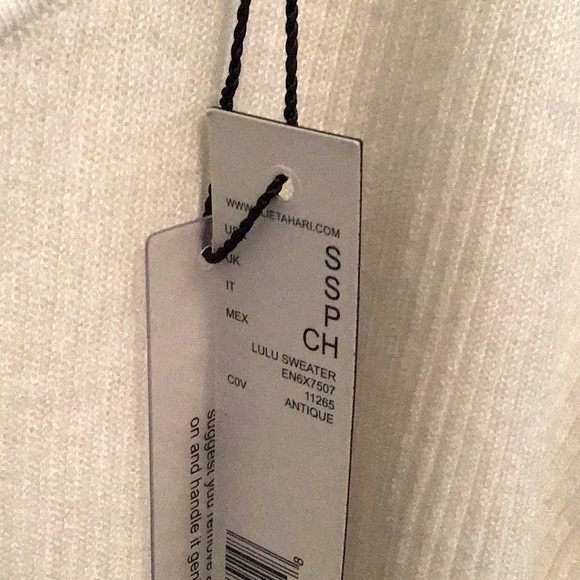 Elie Tahari 🌸 Wool Cashmere Polyester blend sweater tank - Picture 9 of 9